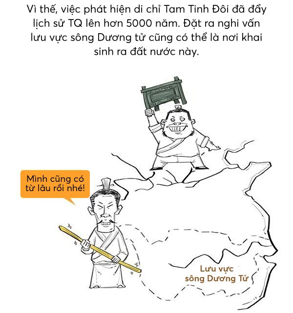 Một phút để hiểu tại sao Tam Tinh Đôi có thể viết lại lịch sử Trung Quốc