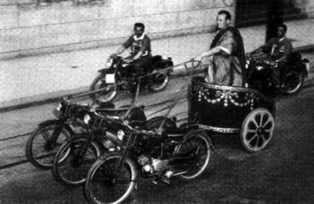 Motorcycle chariot Racing: Đường đua dành cho mô tô tái hiện chiến xa thời Trung Cổ