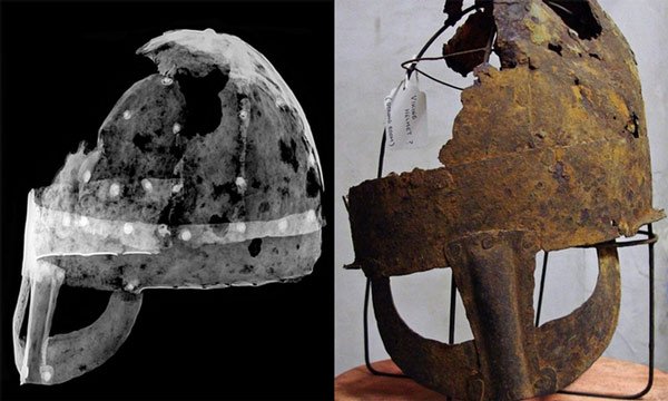 Mũ giáp hơn 1.000 năm tuổi từ thời Viking