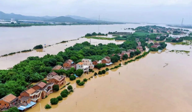 Mưa lũ kỷ lục tại Trung Quốc: Một địa phương dự báo mực nước lên tới 36 mét