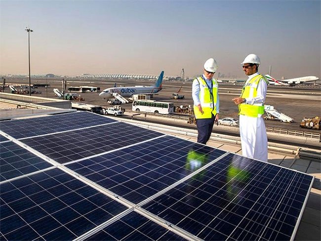 Năng lượng mặt trời từ các sân bay có thể cung cấp đủ điện năng cho một thành phố