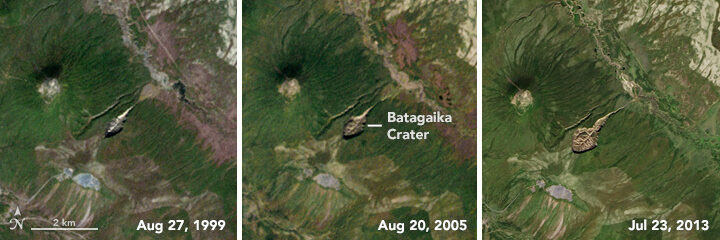 NASA chụp chi tiết lạ của nòng nọc khổng lồ ở Siberia: Các nhà khoa học lập tức cảnh báo