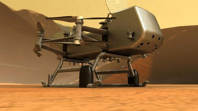 NASA tiết lộ robot “Chuồn Chuồn” chuẩn bị đi săn sinh vật ngoài Trái đất