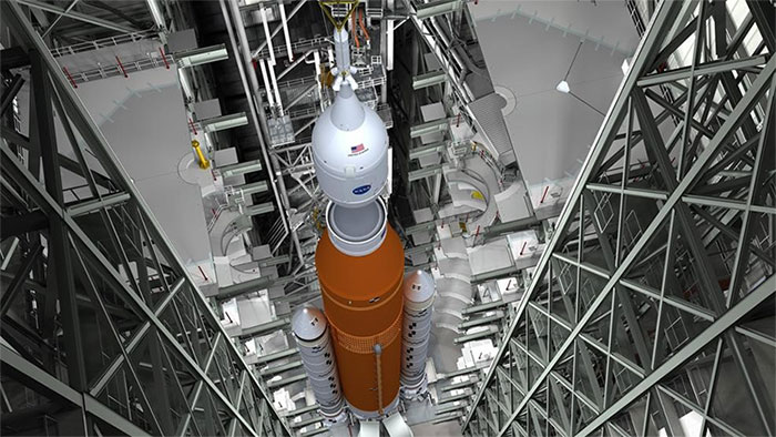 NASA tiết lộ về siêu tên lửa đưa con người đến tận sao Hỏa