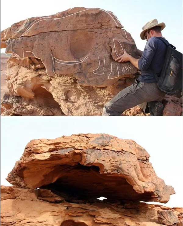 Nền văn minh vượt thời gian 8.000 năm trước hiện ra giữa sa mạc