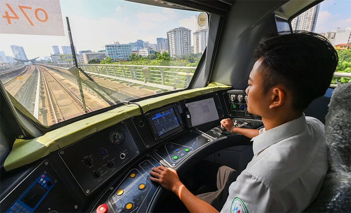 Ngắm tuyến Metro Hà Nội trị giá 35.000 tỷ đồng trước ngày vận hành