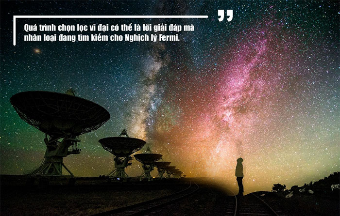 Nghịch lý Fermi và lý giải rất hiếm về người ngoài hành tinh