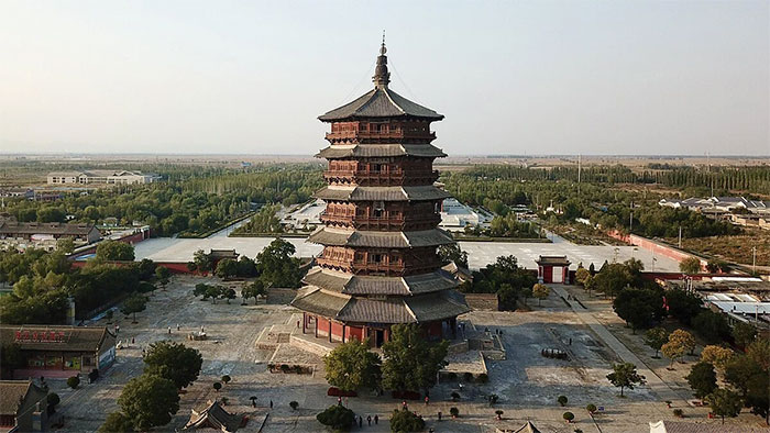 Ngôi chùa gỗ cao nhất thế giới, xây dựng cách đây gần 1000 năm mà không cần đến một chiếc đinh sắt!