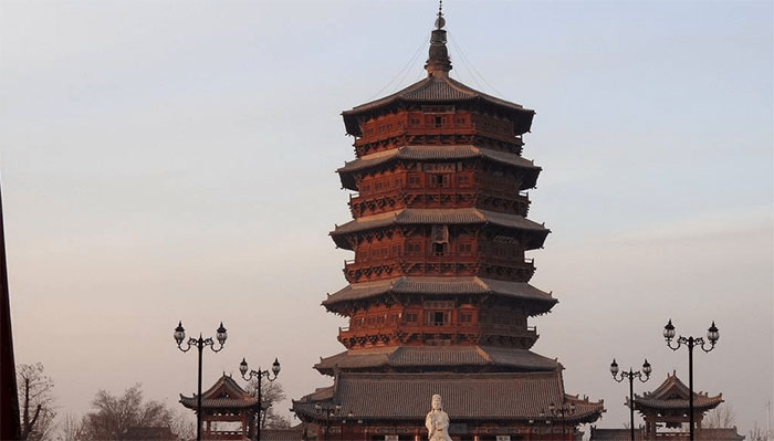 Ngôi chùa gỗ cao nhất thế giới, xây dựng cách đây gần 1000 năm mà không cần đến một chiếc đinh sắt!