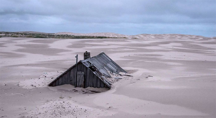Ngôi làng Nga biến mất mỗi khi gió to, người dân không dám đóng cửa vào ban đêm
