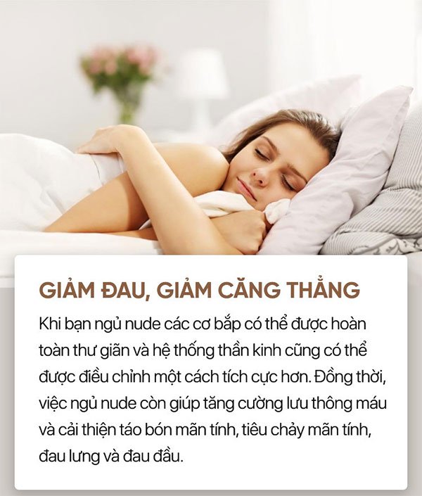 Ngủ khỏa thân và những lợi ích mà có thể bạn chưa biết