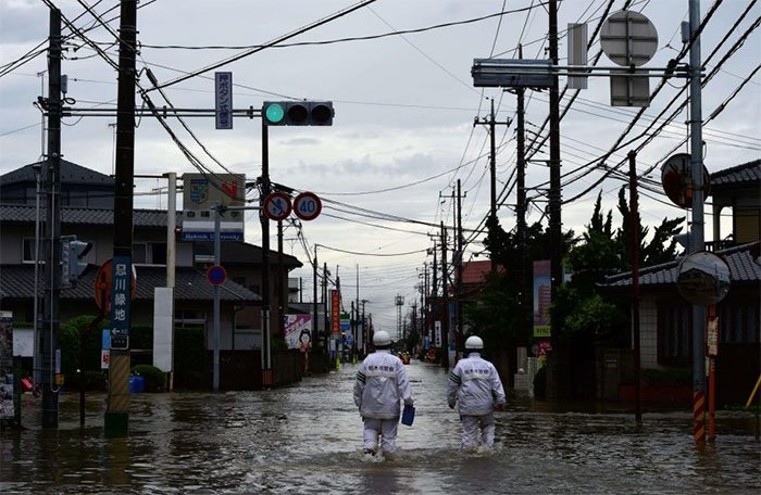 Nhật Bản phát triển hệ thống dự báo ngập do mưa