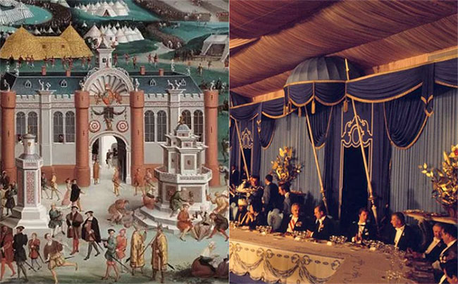 Những bữa tiệc xa hoa đến mức đi vào sách lịch sử trên thế giới