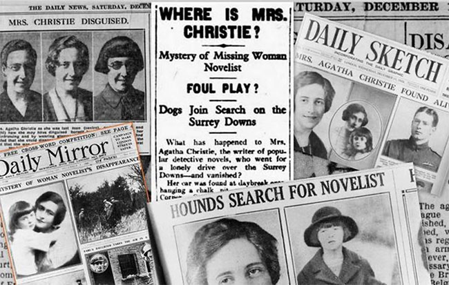 Những lời đổ oan và vụ mất tích bí ẩn trong 11 ngày của Agatha Christie