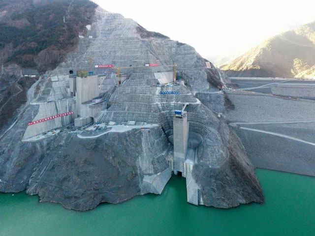 Những sự thật về siêu nhà máy thủy điện Lưỡng Hà Khẩu: xây dựng trên vách đá, cao thứ 2 thế giới