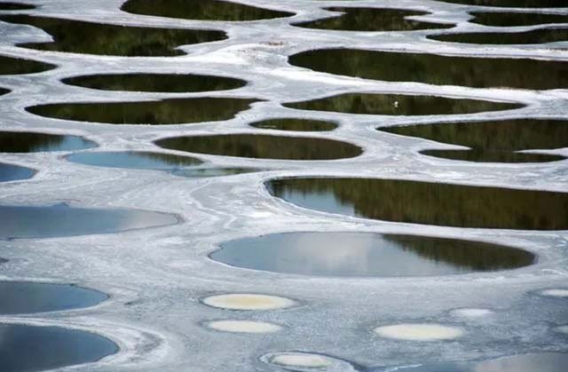 Những vòng tròn kỳ lạ trên hồ nước được tin có tác dụng chữa bệnh