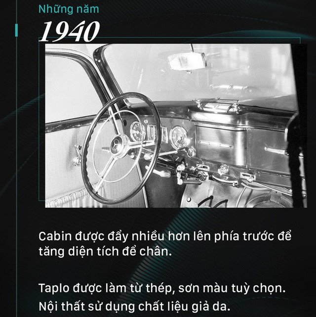 Nội thất xe hơi đã thay đổi như thế nào trong 100 năm qua?