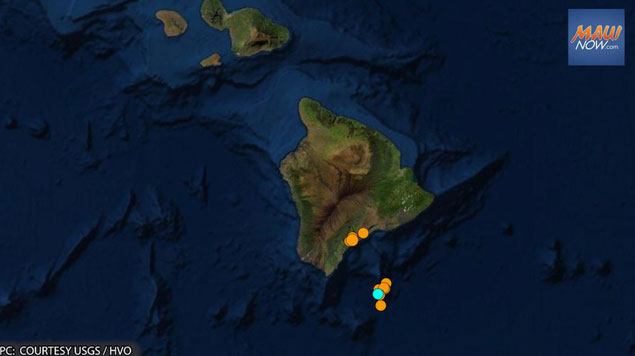 Núi lửa sâu dưới biển Hawaii bất ngờ trỗi dậy