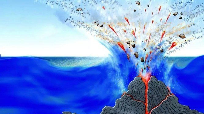 Nước có thể dập được lửa nhưng vì sao núi lửa ngầm vẫn có thể phun trào dưới đại dương?