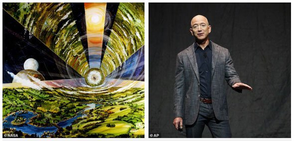 Ông chủ Amazon công bố kế hoạch bí mật xây căn cứ vũ trụ cho cả nghìn tỉ người