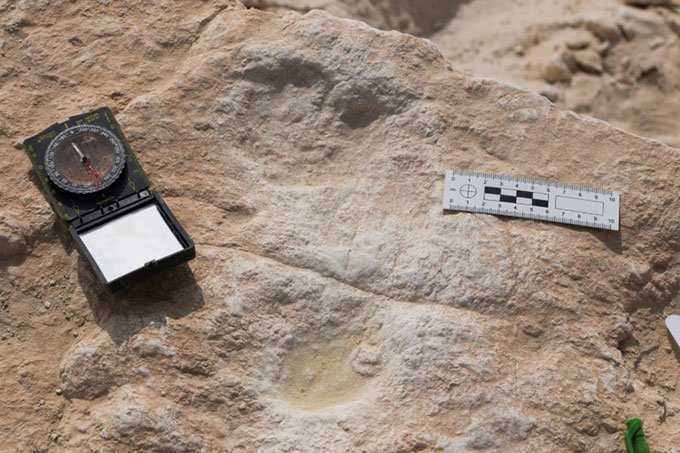 Phát hiện dấu chân người có niên đại 120.000 năm tại Arab Saudi