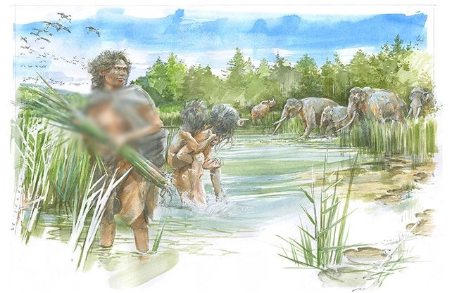 Phát hiện dấu chân tiết lộ cuộc sống con người cách đây 300.000 năm