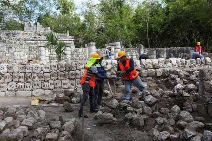 Phát hiện di tích dành cho giới thượng lưu thuộc nền văn minh Maya