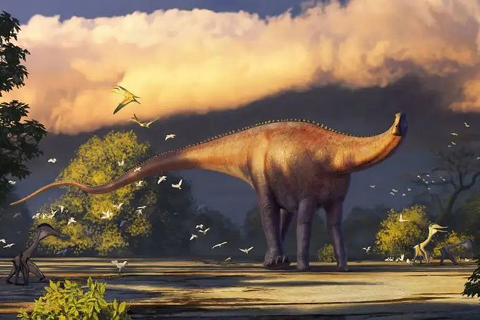 Phát hiện loài khủng long mới dài tới 20m