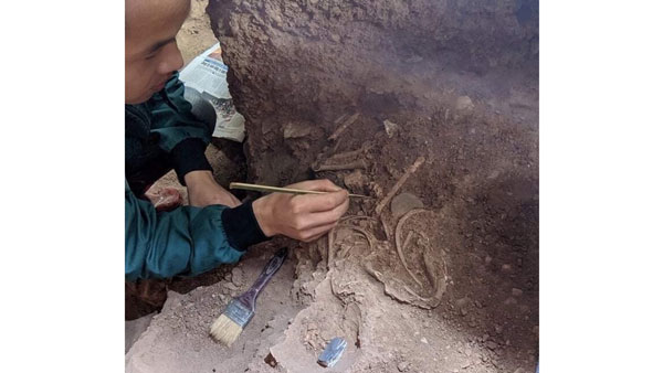 Phát hiện mộ táng trẻ em niên đại 11.000 năm ở Lạng Sơn
