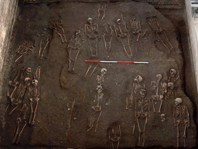 Phát hiện nhiều bộ xương bị gãy nát của người dân Anh vào thế kỷ 13