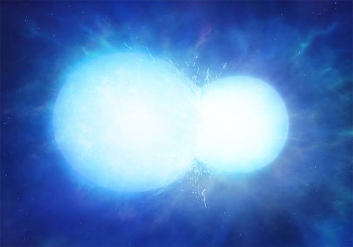 Phát hiện sao lùn trắng bất thường: Được hình thành do va chạm giữa hai ngôi sao lùn trắng khác