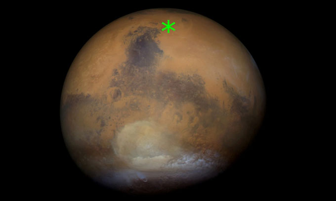 Quá trình hình thành và tan biến của cơn bão bụi rộng 4.000km trên sao Hỏa