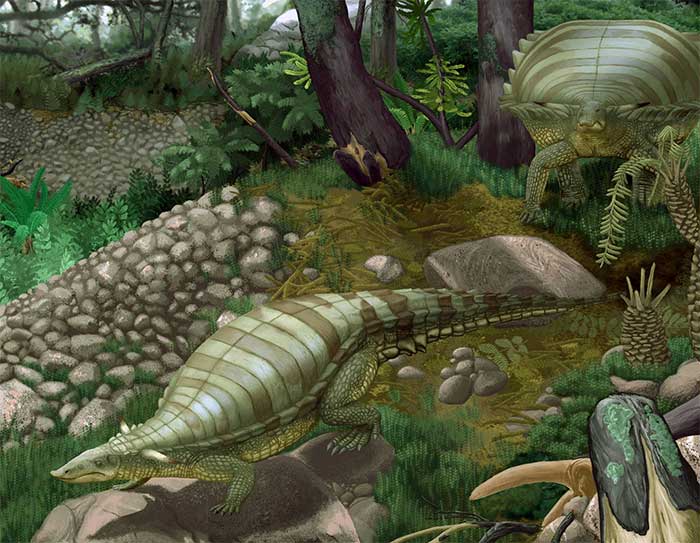 Quái thú 218 triệu tuổi đầu đại bàng, mình cá sấu lộ diện ở Mỹ
