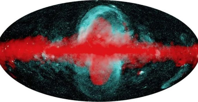 Quái vật thổi bong bóng khổng lồ gắn vào thiên hà chứa Trái đất