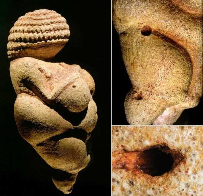 Quét CT thần vệ nữ Willendorf: Phát hiện bí mật choáng về báu vật vô song