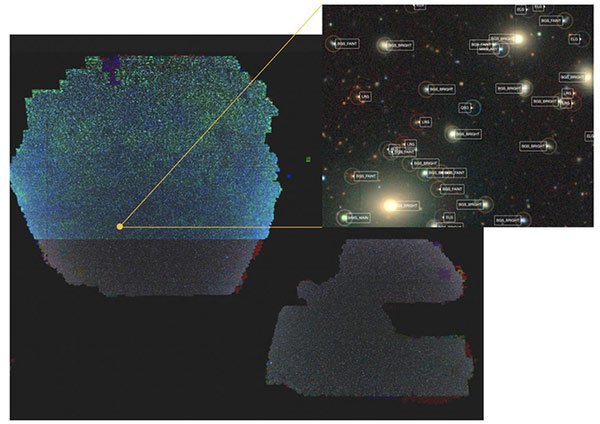 Ra mắt bản đồ vũ trụ trải rộng 10 nghìn tỷ pixel