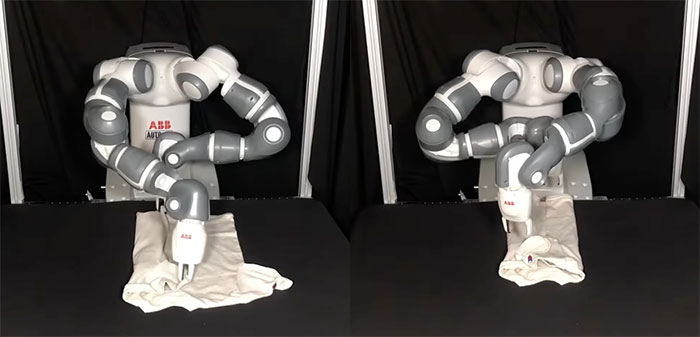 Ra mắt SpeedFolding - Robot gấp quần áo siêu nhanh