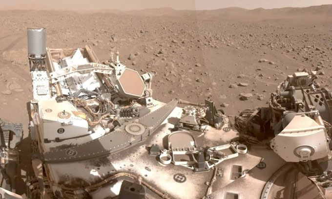 Robot NASA lập kỷ lục quãng đường chạy tự động trên sao Hỏa