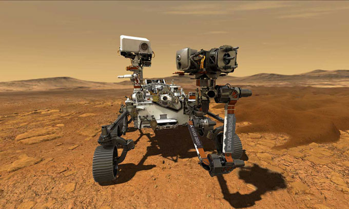 Robot sao Hỏa lấy mẫu đá sau sự cố tắc họng