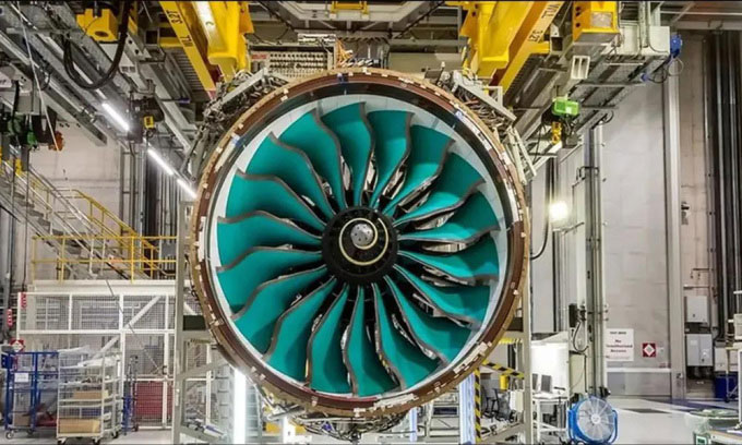 Rolls-Royce thử nghiệm động cơ hàng không hiệu quả nhất thế giới
