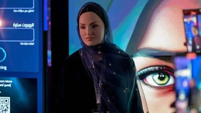 Saudi Arabia ra mắt robot Sara, có thể giao tiếp bằng tiếng Ả rập và nhảy múa