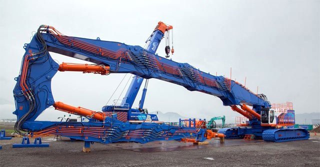 SK3500D: Cỗ máy phá hủy công trình xây dựng lớn nhất thế giới, cao 65m