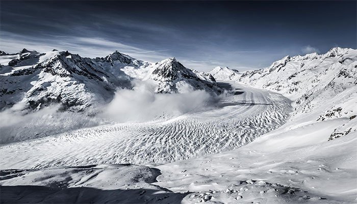 Sông băng lớn nhất dãy Alps có thể biến mất vào năm 2100