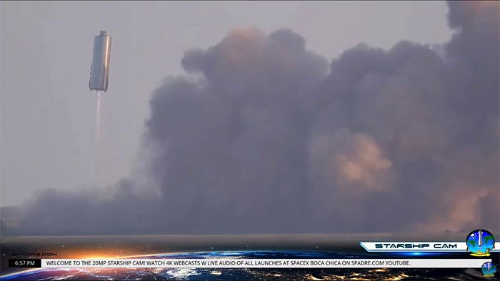 SpaceX phóng thử thành công nguyên mẫu tên lửa đưa người lên sao Hỏa