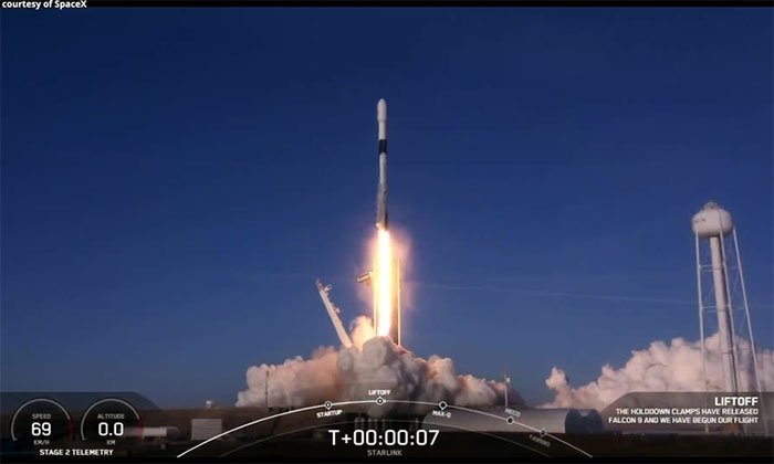 SpaceX triển khai sứ mệnh Starlink đầu tiên năm 2021