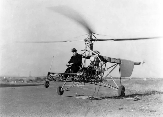 Sự ra đời của chiếc trực thăng đầu tiên trên thế giới