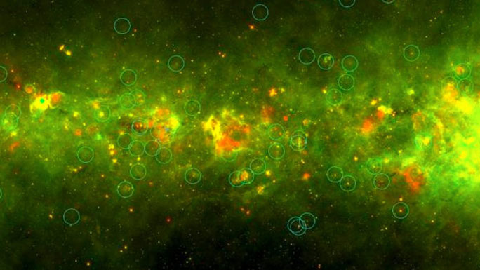 Sự thật bất ngờ về hàng loạt quả cầu vàng xuất hiện khắp dải Ngân Hà