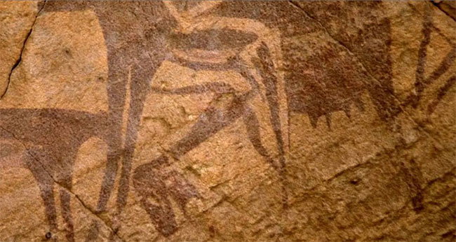 Sự thật về biến đổi khí hậu từ nghệ thuật trên đá Ai Cập thời tiền sử