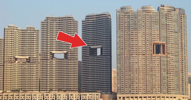 Tại sao các tòa nhà cao tầng ở Hong Kong lại hay có “lỗ thủng” ở giữa?