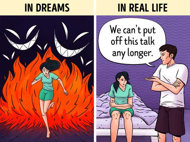 Tại sao chúng ta lại mơ thấy những điều quá sức dị thường, thậm chí là ác mộng?